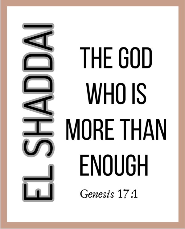 EL-SHADDAI